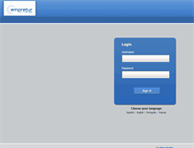 Tablet Screenshot of empretur.psurfer.net